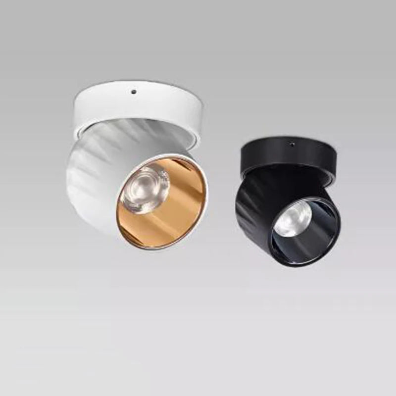 LED Downlight Ceiling Spot Light Indoor Lighting 10W 12W 15W Dimmable Surface Mounted Ceiling Lamps Kitchen Living Room Bathroom