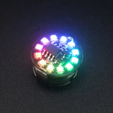 4-Mode Wireless Magnetic Control LED Light with Button Battery - Compact Magnet Induction Lamp for DIY Anime Models, Dioramas & Landscapes