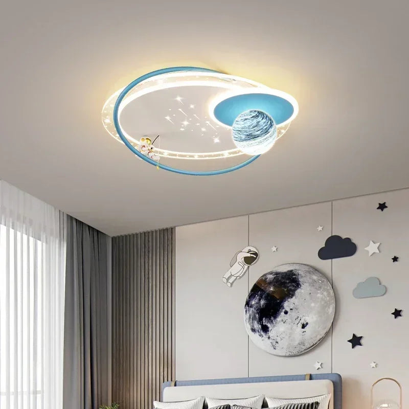 Children's Ceiling Lamp Modern LED Ceilings Chandelier for Kid Room Light Home Decoration Girls' and Boys' Bedroom Lighting 2024