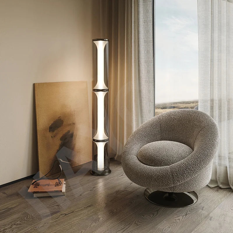 Nordic Floor Lamp Light Luxury Living Room Sofa Lamp Creative Fiberglass Modern Minimalist Decoration Desk Lamp Bedside Lamp LED