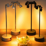 Creative Retro LED Touch Desk Lamp Charging High Pole Spotlights Decoration Lamp Bar Cafe