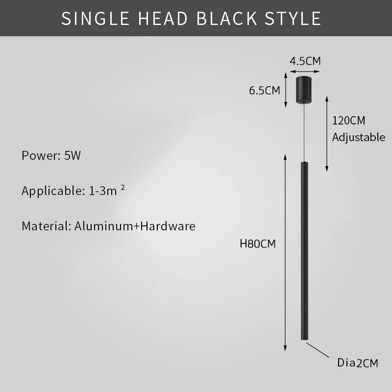 Modern Bedroom Chandelier Suspension Bedside Pendant Ceiling Lamp Nordic Minimalist Living Room Decor Bar Cafe Lights Fixtures