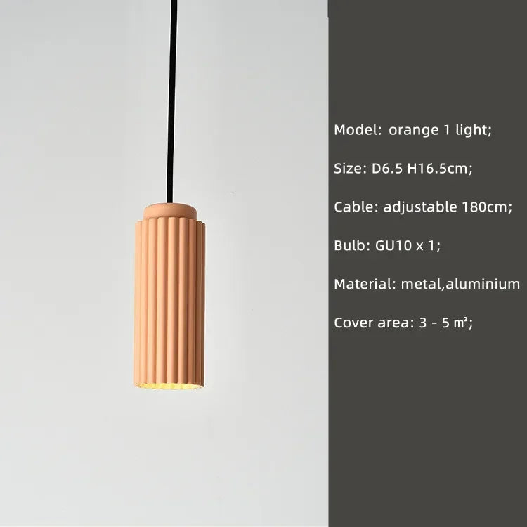 Nordic Macaron Painted Metal Spotlight Chandelier Living Room Led GU10 Pendant Chandelier Lighting Indoor Deco Lighting Lampara