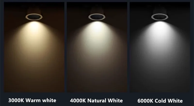 New Nordic Recessed LED Downlight 110V-240V Dimmable Ceiling Lamp 5W7W9W12W15W20W24W CRI 98 Anti Glare COB Spot Lights For Home