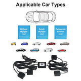 1/2/4 Split Fiber Optic Light Kit - RGBW Starry Sky Lamp with Bluetooth App & Music Sync - Distributed Ceiling Star Light for Car & Home