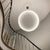 Kepler Pendant Lamp italian design potlight Minimalist ring light Dining Table Fabric Lamp Living Room Decoration bedside lamp