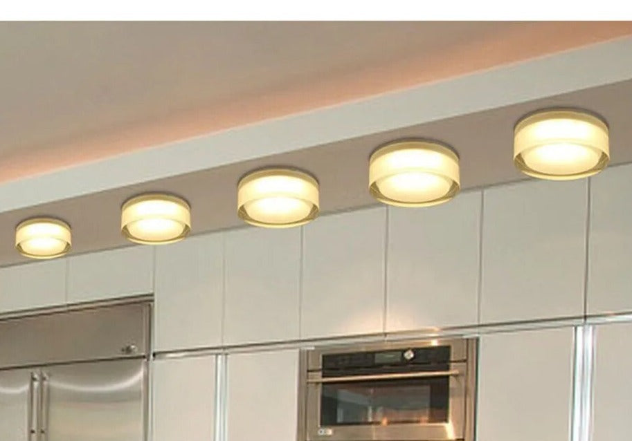 Modern Crystal Led Downlights Recessed Ceiling Spot Lamp 15W 10W 5W Led Lights for Room Bedroom 110V 220V Spot Led Light Fixture