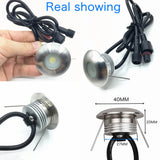 Low-Voltage DC 12V LED Deck & Step Lights - Waterproof Recessed Patio Staircase Lighting Pack