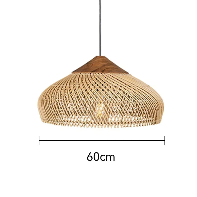 2026 Southeast Asian Rattan Lamps Handmade Pendant Lights Hight Quality Dining Room Restaurant Kitchen Light Fixtures