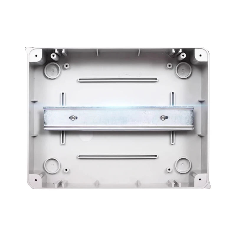 HT Series IP65 Waterproof Electrical Distribution Box (2/3/5/8/12/15/18/24 Way) - PC Plastic Outdoor Junction & Circuit Breaker Switch Box