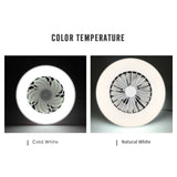 Led Ceiling Fans Lamps 12W 24W Indoor Pendant Light E27 Bulb Kitchen Dining Room Bedroom Living Room AC 12V 220V Lighting Energy