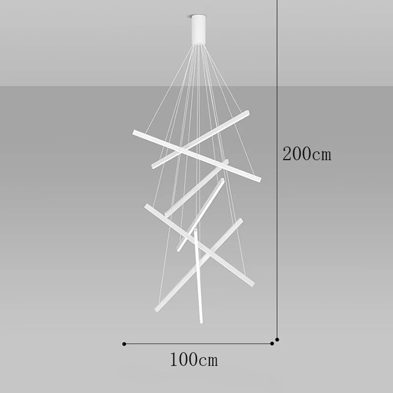 Nordic home decor dining room Pendant lamp lights indoor lighting stair lamp hanging light chandelier lamps for living room