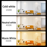 LED Ceiling Downlights Led spotlights 85-220V 5W/10W/15W/25W Surface Mounted Down light Black Kitchen Spot Lamps For Living Room