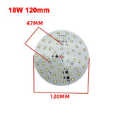 AC 220V Driver-free 2835 SMD Led Chip 3W - 18W 28mm - 120mm Lamp Light Board Bulb Round Light Source
