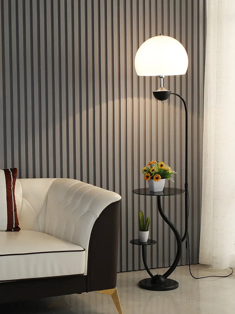 Nordic Floor Lamp Simple Modern Living Room Bedroom Bed Headband Table Storage Vertical Table Lamp