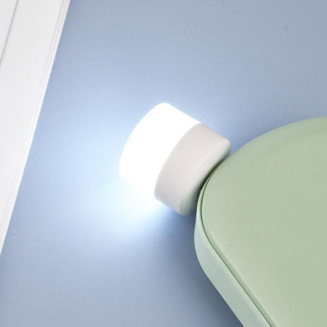 USB Plug Lamp Computer Mobile Power Rechargeable Lamp Book Light LED Eye Protection Reading Light Small Light Night Light
