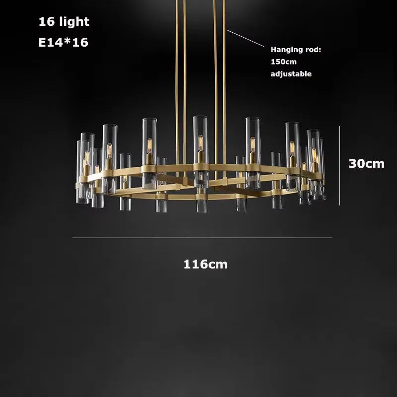 2026 Trendy Matt White Glass Black Brass Silver E14 Chandelier Hanging Lamps Lustre Suspension Luminaire Lampen For Living Room
