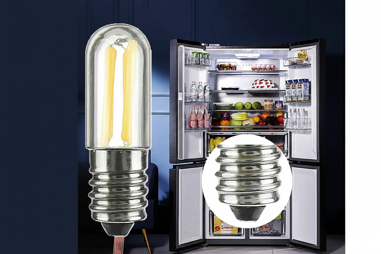 Mini COB LED Appliance Bulb - Cold White & Warm White Light for Refrigerator