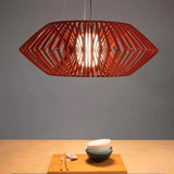 2026 Spain Wabi Sabi Handmade Rattan Bird Nest Chandelier LED Retro Natural Fiber Pendant for Bedroom Tea Room Balcony