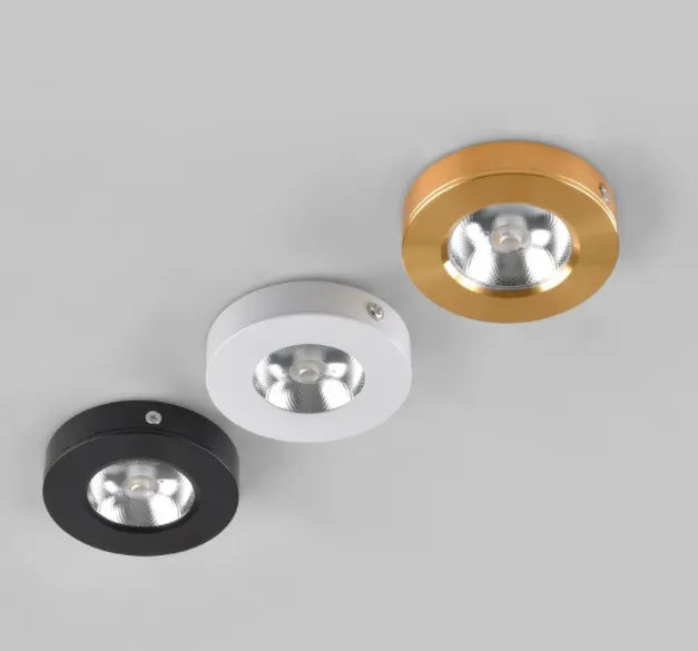 LED down light surface mounting 3W5W7W12W15W open mounted LED spotlight ultra-thin non-drive LED ceiling light indoor Spot light