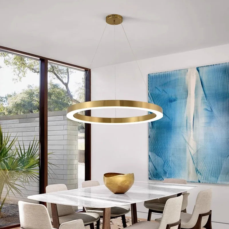 Modern home decor led lights pendant light lamps for living room Chandeliers for dining room hanging light indoor lighting