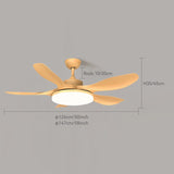 Modern White Ceiling Fan With Led Light Ceiling Light Fan Ceiling Fans With Lights Led Fan Lamp Remote Control