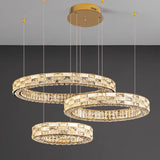 Nordic-style Luxurious Crystal Chandeliers, Led Lights, Pendant Ceiling Lamps, Suspended Chandeliers, Home Decorations, Lighting