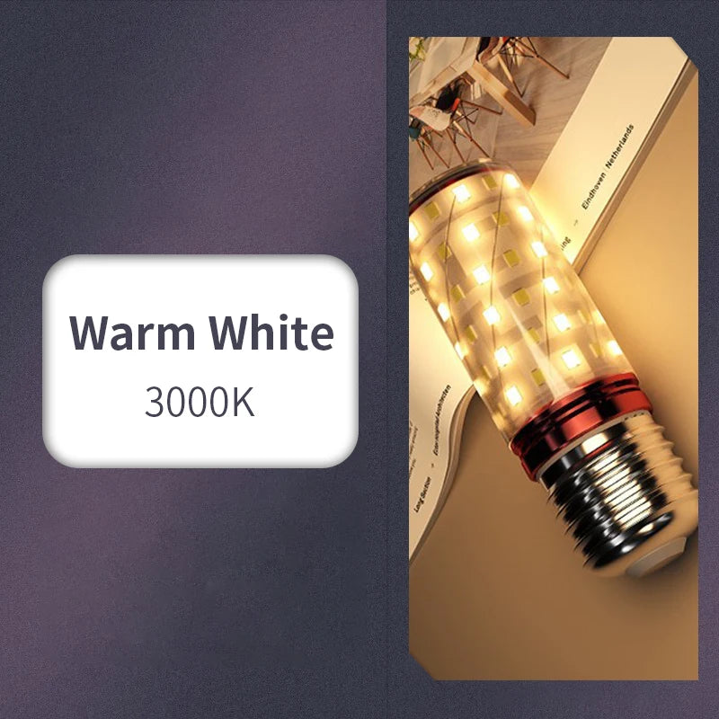 8pcs Led Lamp Bulb E14 220V Led Candle Light Bulb E27 Corn Lamp 3W 6W 9W 12W 15W Bombilla Chandelier Lighting