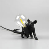 Modern Resin Animal Table Lamp - Mouse, Cat & Squirrel LED Night Light
