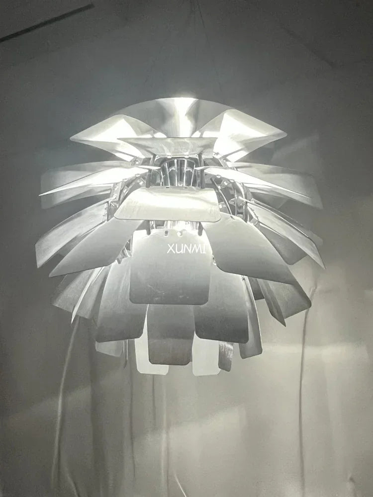 Nordic Designer Postmodern Simple Chiba Chandeliers Living Room Dining Room Creative Aluminum Pendant Light Home Decoration LED