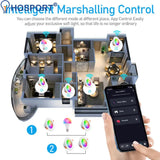 LED Downlight Tuya Smart Wifi Ceiling Light Dimmable RGB+CW+WW Spotlight Lamp  85-265V Voice Control with Alexa Google Home