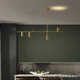 luxury bar Nordic home  spot pendant lamp Aisilan led chandelier modern all copper dining room light