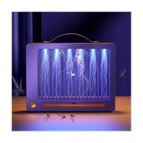 Indoor Electric Bug Zapper, 2000MAh Powerful Fly Bug Zapper Light for Moths, Fruit Flies, Garage Bug Catch/Eliminator