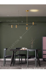 luxury bar Nordic home  spot pendant lamp Aisilan led chandelier modern all copper dining room light