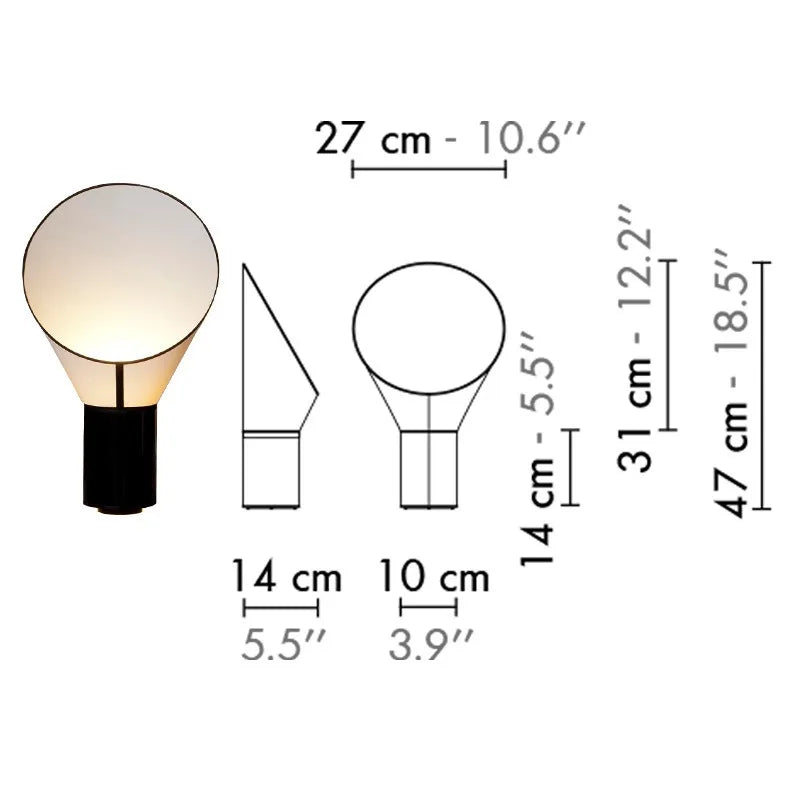 Modern horn standing floor lamp Wabi sabi led Table lamp for Minimalist   bedroom Hotel Living room Luxury designer floor light