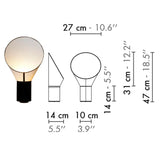 Modern horn standing floor lamp Wabi sabi led Table lamp for Minimalist   bedroom Hotel Living room Luxury designer floor light