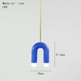 Beautiful Rainbow E14 Bulb Home Pendant Lamp Kitchen Dining Room Lighting Fixtures Colorful Metal Bedroom Luminaire Suspension
