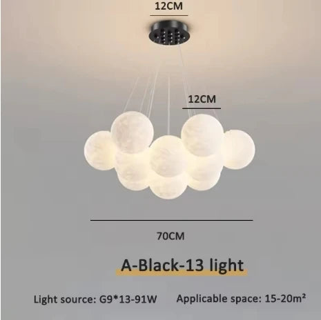 Modern Bubble Hanging Chandelier - Nordic LED Pendant Light Fixture
