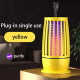 USB Rechargeable Electric Mosquito Swatter Two-in-one Light-controlled Electric Mosquito Swatter Shelters Tent Accessories