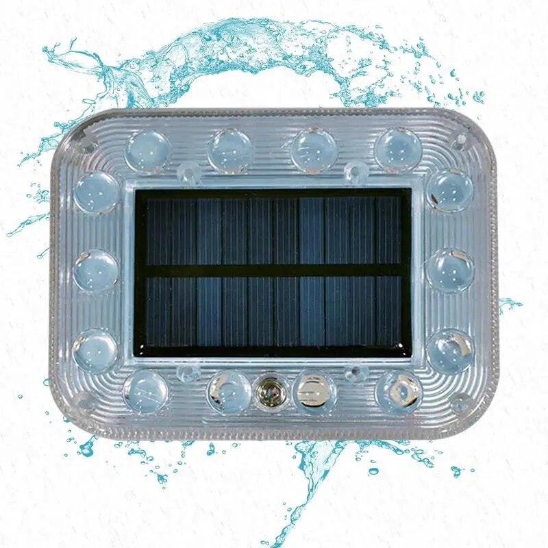 Mini LED Solar Power Car Warning Light Night Security Simulated Alarm Wireless Anti-Theft Caution Lamp Flashing Alarm Lamp Dummy