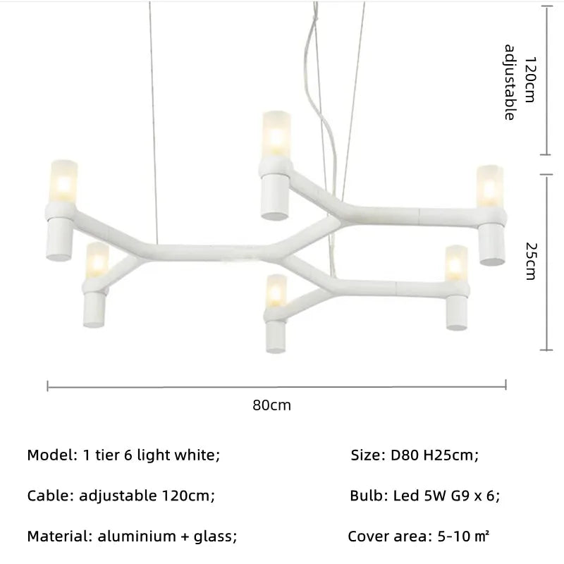 Modern Luxury Foyer G9 Led Chandelier Lustre Metal Pendant Chandelier Lighting Stairs Hanging Lamp Deco Led Indoor Light Fixture