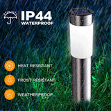 37.5*6cm Solar Garden Light Cylindrical Auto Lighting 6000k Exterior Lights Terraces Decoration Lantern Waterproof Outdoor