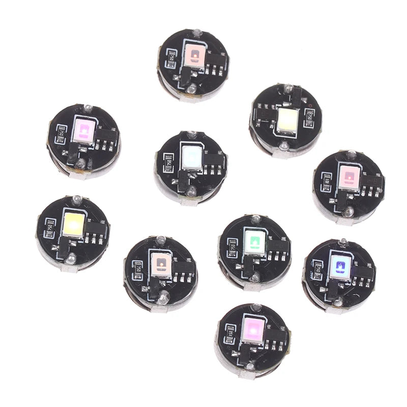 Multi-Color Wireless Magnetic Control LED Light Set with Button Battery - Magnet Induction Model Lamp