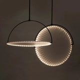Nordic Restaurant Pendant Lights Creative and Personalized Dining Table Lights Modern and Minimalist Art Fabric Pendant Lamps
