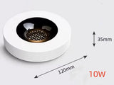 Fashionable ultra-thin 3.5CM surface mounted anti glare full spectrum COB tube lamp, home living room hallway, no opening