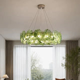 Colorful Italian Murano Glass Ceiling Chandelier - Luxury Handblown Pendant Light Fixture for Living Room, Bedroom & Hotel Lobby Decor