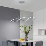 pendant lights led pendant lamp modern led chandeliers for dining room living bedroom L92cm Gold/Chrome/Black Remote/APP control