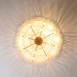 Nordic Designer Luxury Ceiling Chandeliers Modern LED Crystal Pendant Lights for Bedroom Living Room Light Fixtures