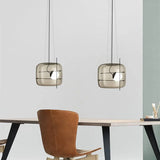 Modern Nordic Minimalist Restaurant LED Pendent Lamp Bedroom Bedside Creative Coffee Shop Bar Study Glass Decorative Light Art