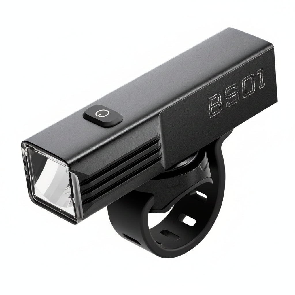 BS01 2000 Lumens Bike Light (5000mAh Power Bank) - USB Rechargeable Ultra-Bright LED Mountain Bicycle Headlight & Front Handlebar Lamp